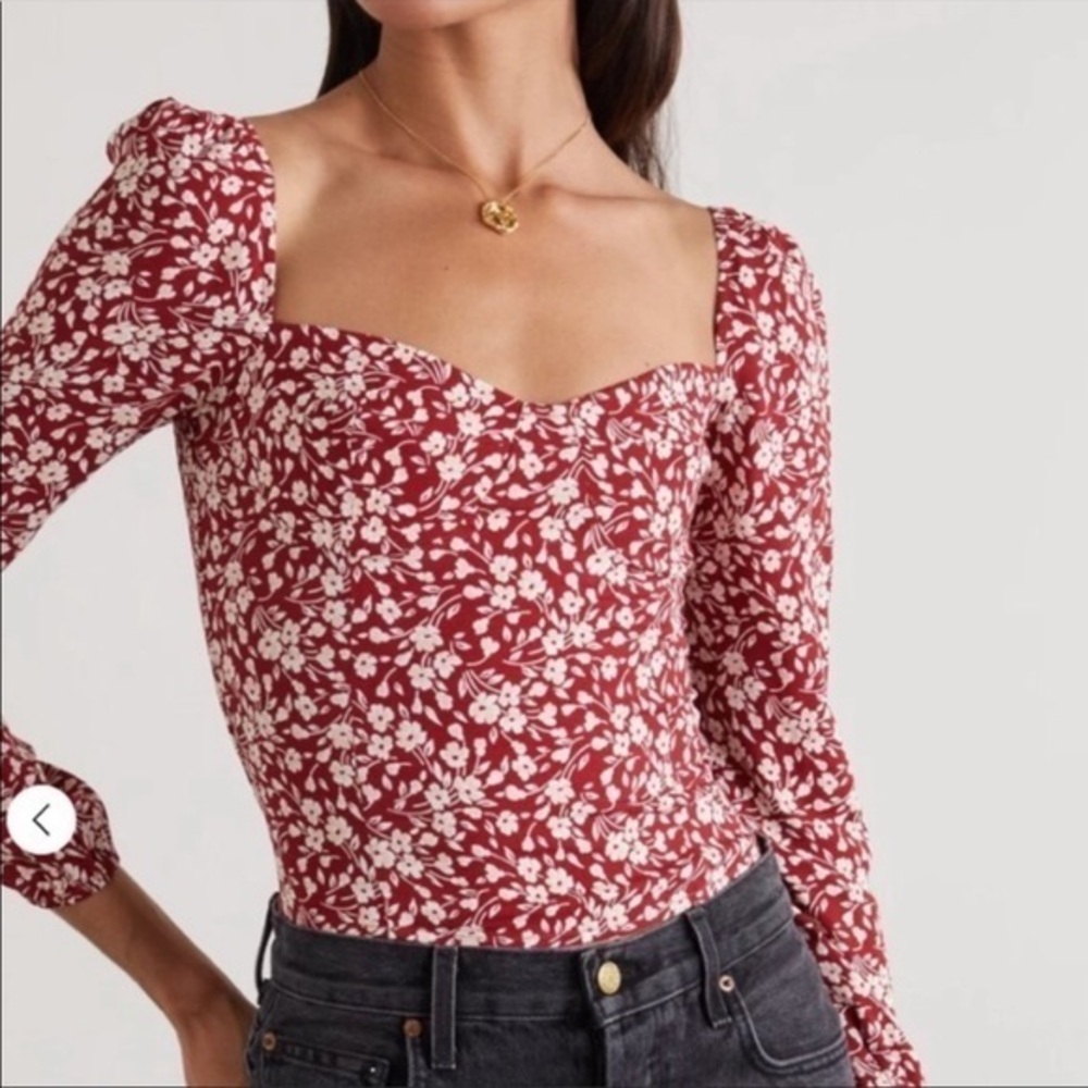 Reformation Reign Top - Flower Girl